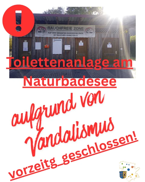 Leider keine guten Nachrichten vom Naturbadesee Frensdorf!