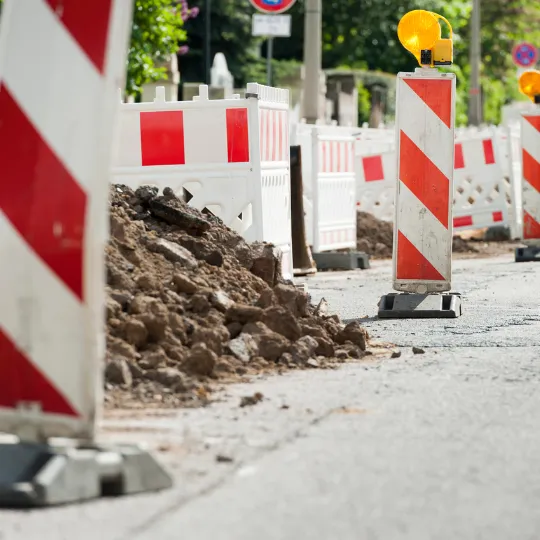 Verkehrseinschränkung - Marktstraße Bissingen 