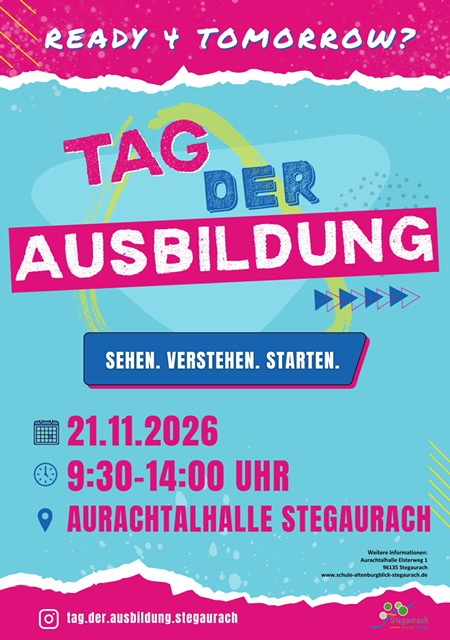 Tag der Ausbildung in Stegaurach  am 21.11.2026