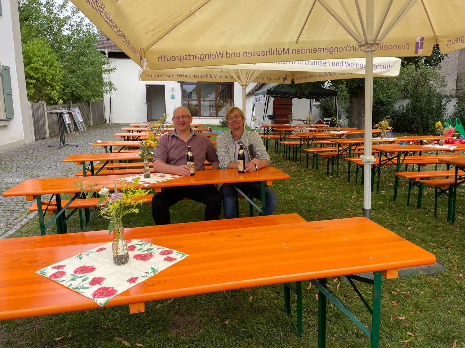 Neue Bierzeltgarnituren für Mühlhausen