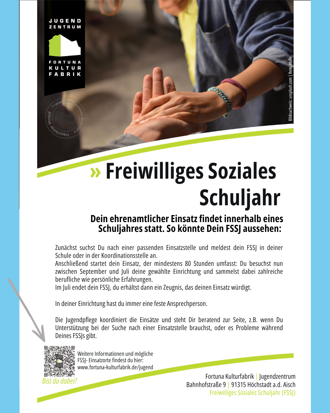 FSSJ - Freiwilliges soziales Schuljahr