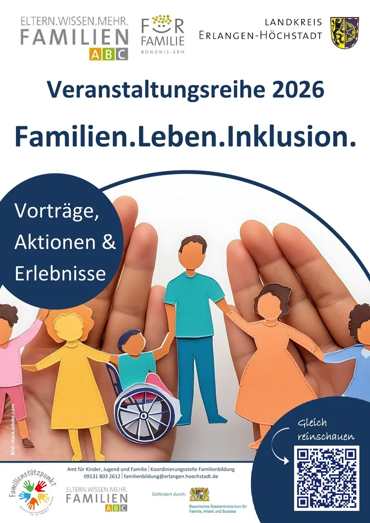 Familien.Leben.Inklusion – Jahresprogramm 2026 im Landkreis ERH
