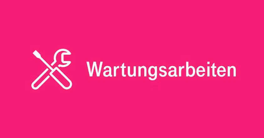 Wartungsarbeiten im Festnetz der Telekom