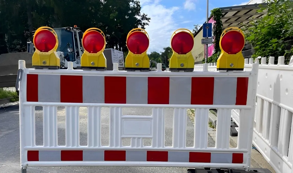 Forth: Vollsperrung in der Martin-Luther-Straße