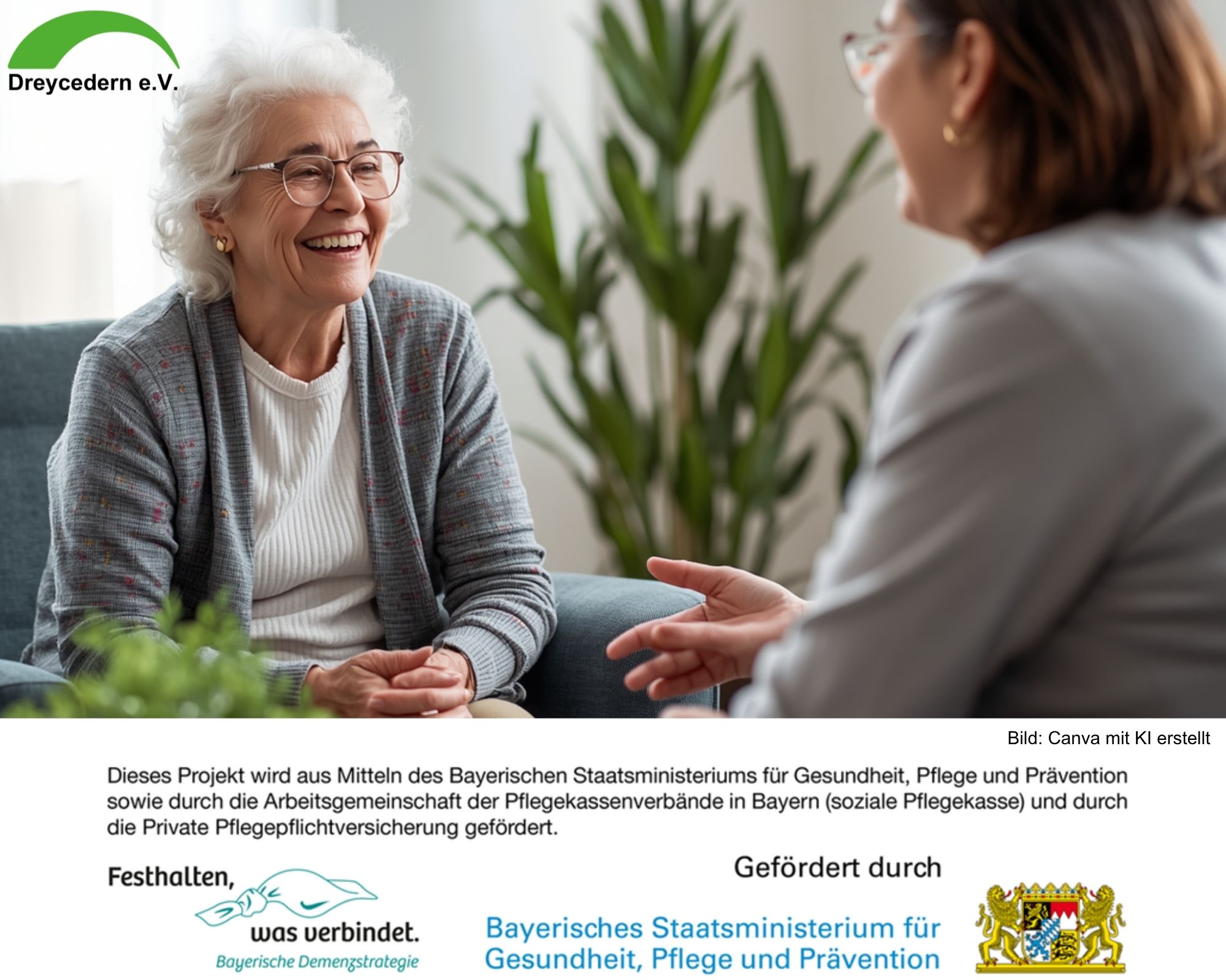 Sprechstunde der Fachstelle für pflegende Angehörige und Menschen mit Demenz in Eckental