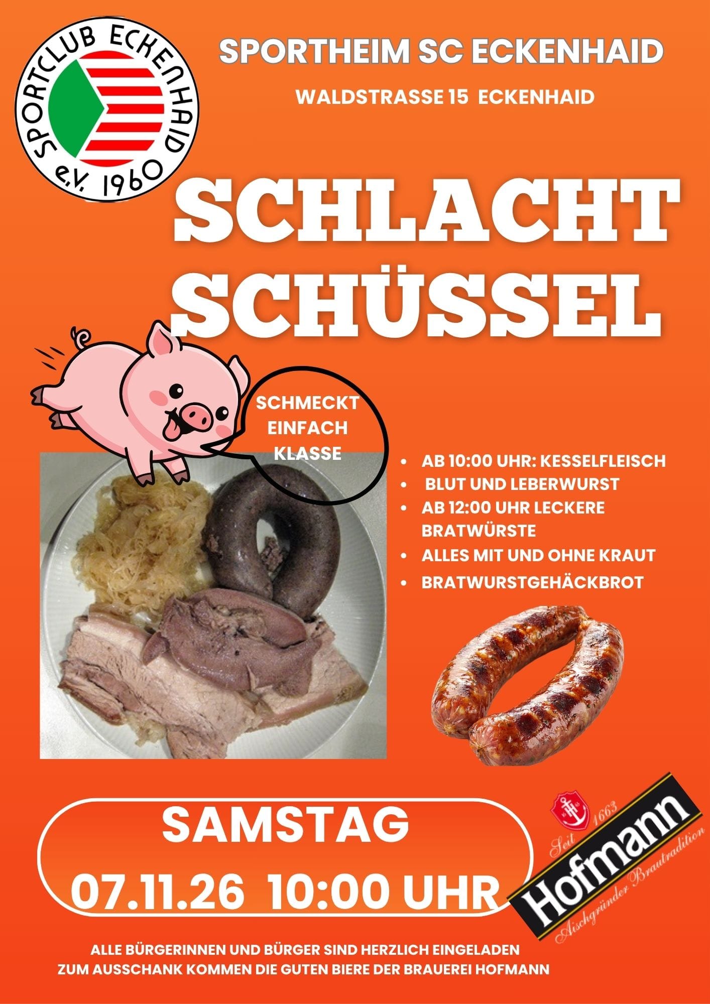 Schlachtschüssel- Essen