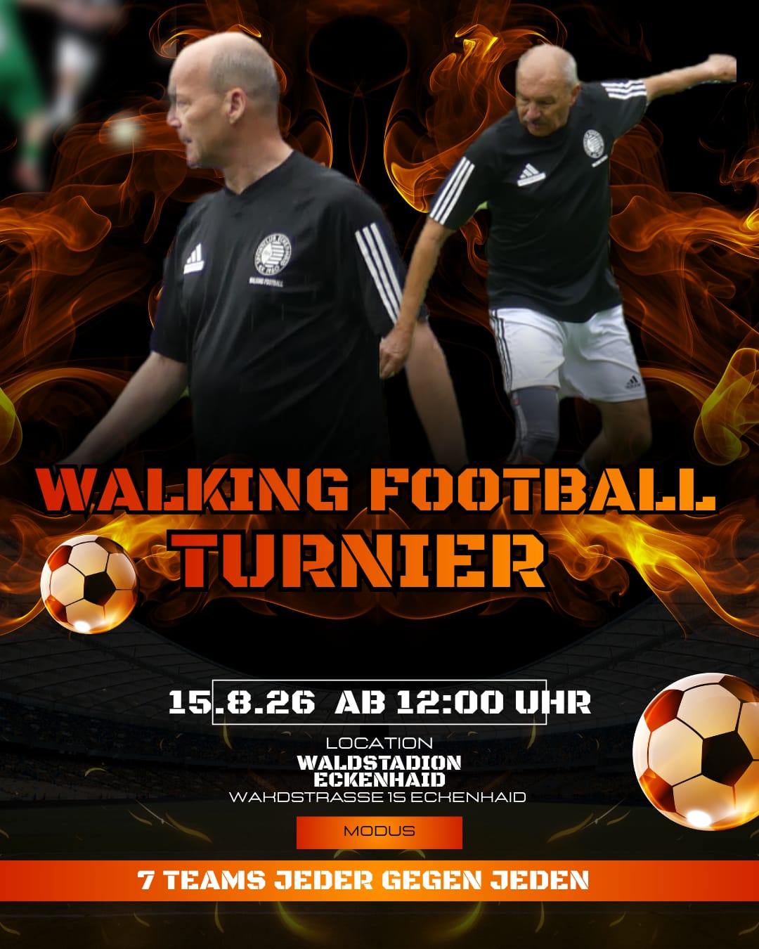 Walking Football Turnier