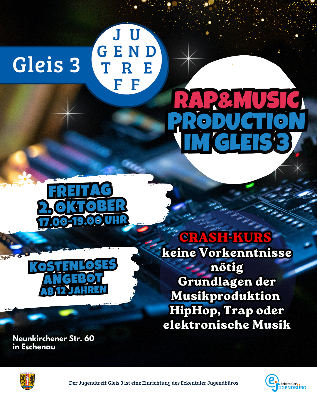 Rap & Music Production im Gleis 3