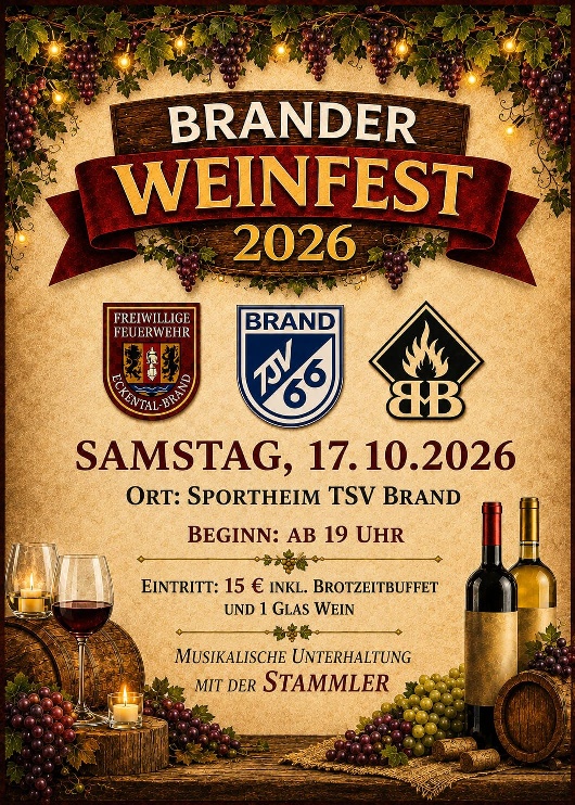 Brander Weinfest 2026 