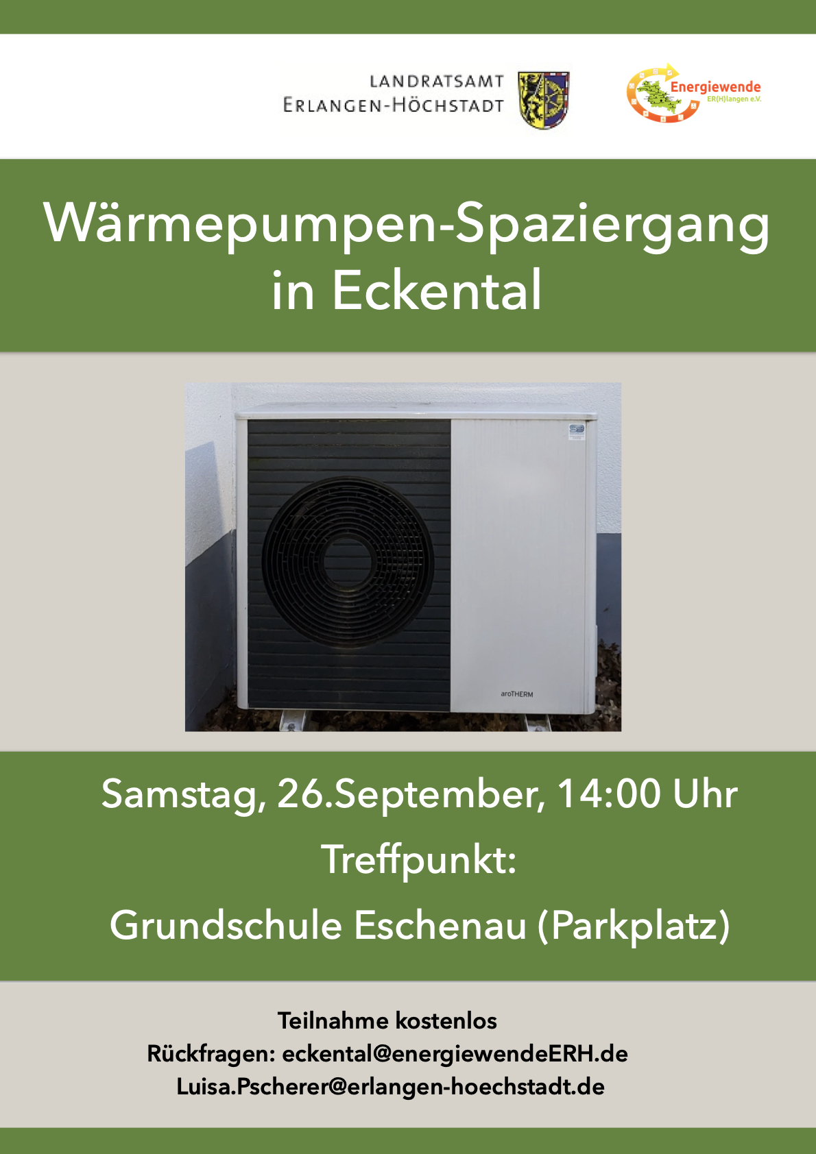 Wärmepumpen-Spaziergang in Eschenau