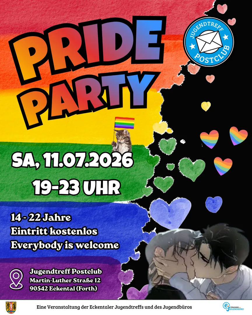 Pride Party im Postclub