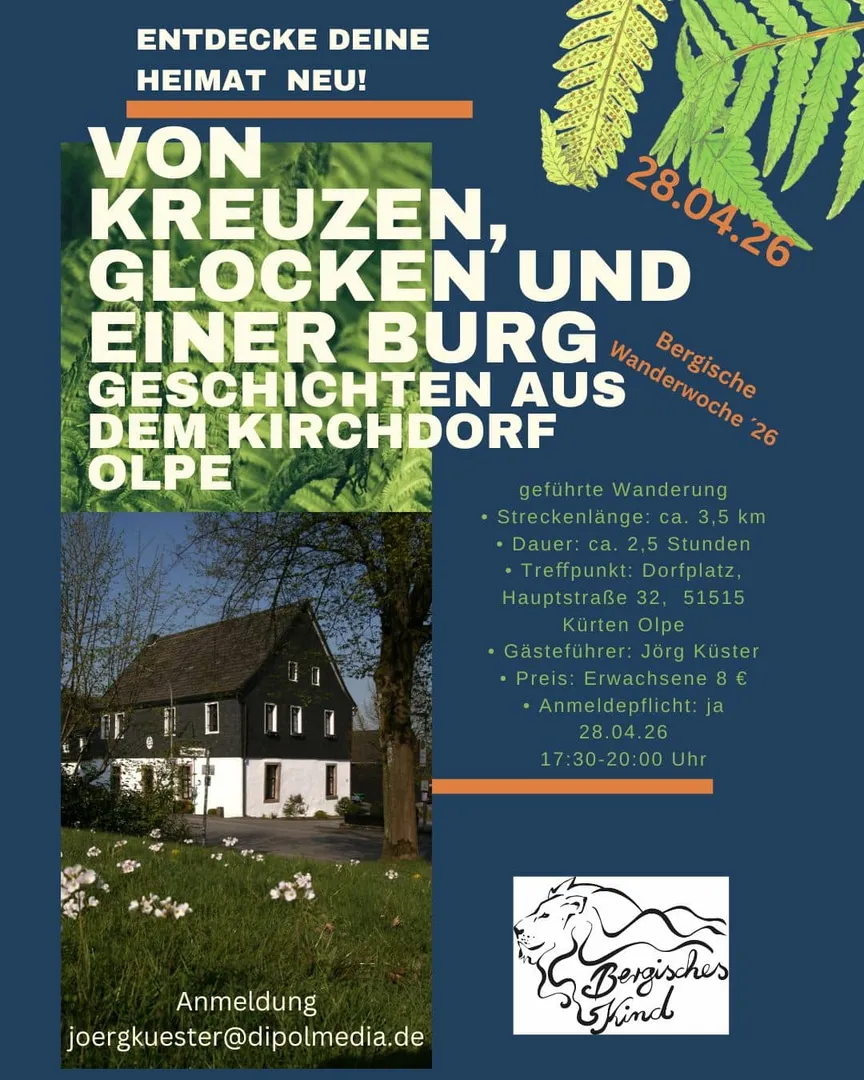 Von Kreuzen, Glocken und einer Burg- Geschichten aus dem Kirchdorf Olpe