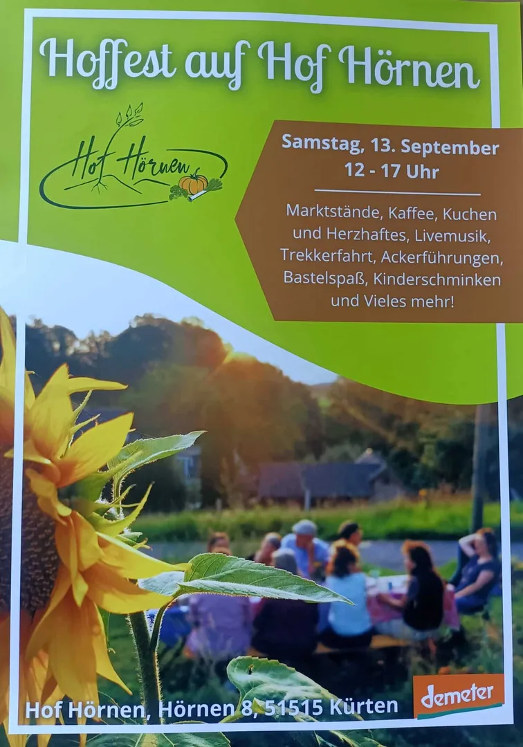 Hoffest Hof Hörnen