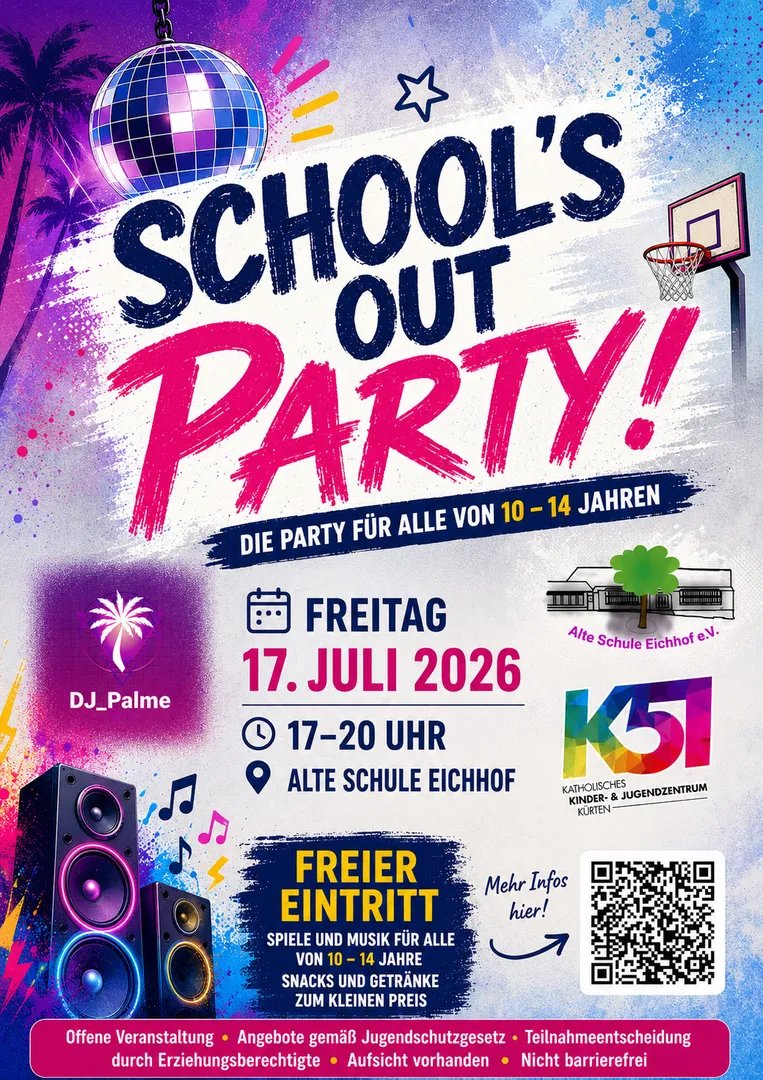School's out Party