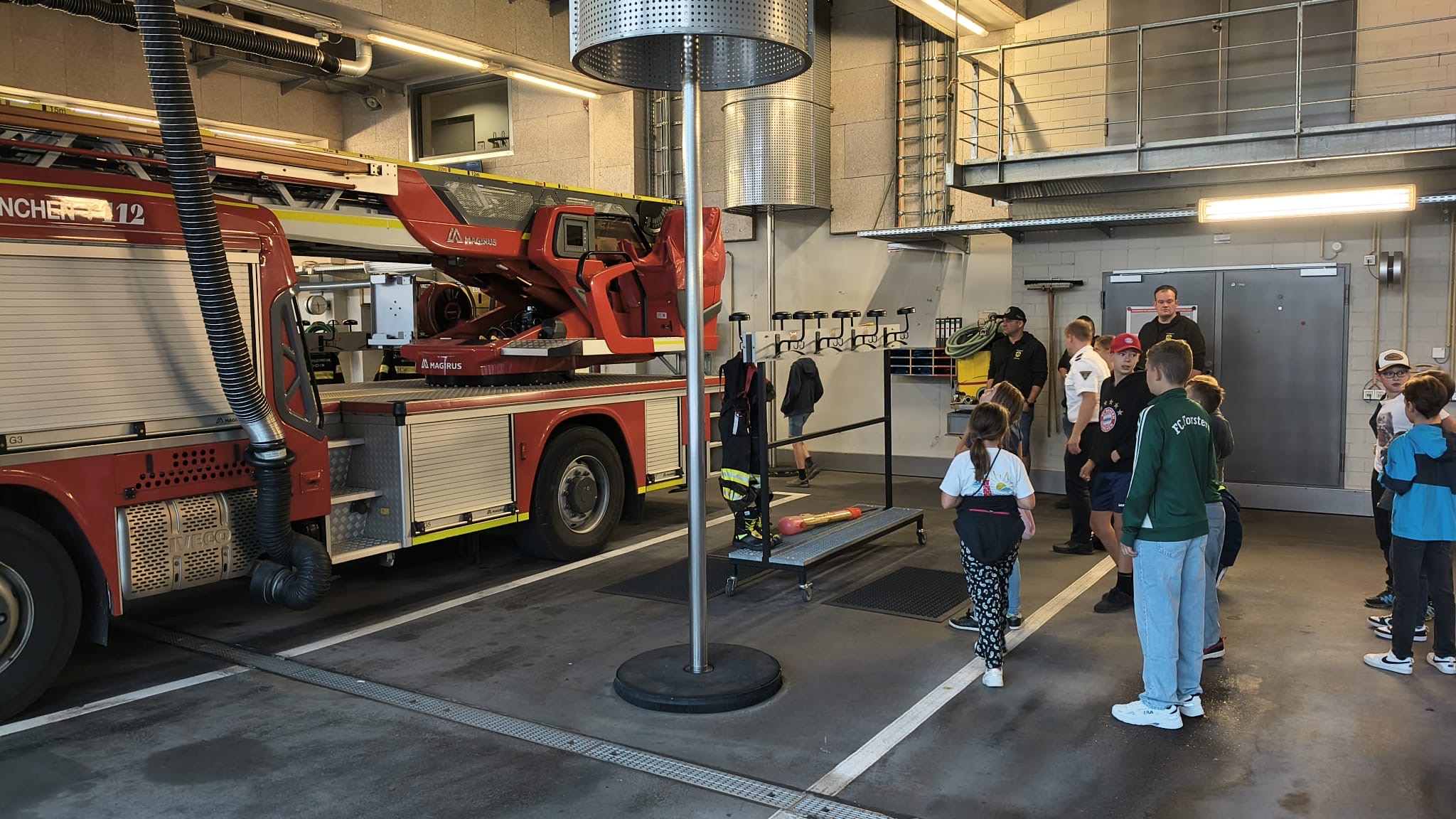 Besuch der Feuerwache 4