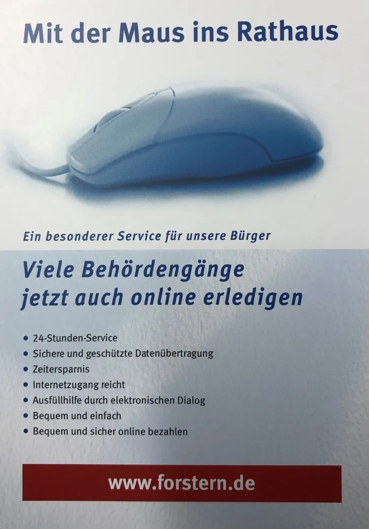 Viele Behördengänge jetzt auch online erledigen!