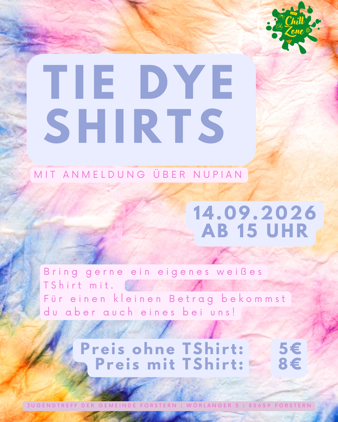 🎨 Tie-Dye Projekt