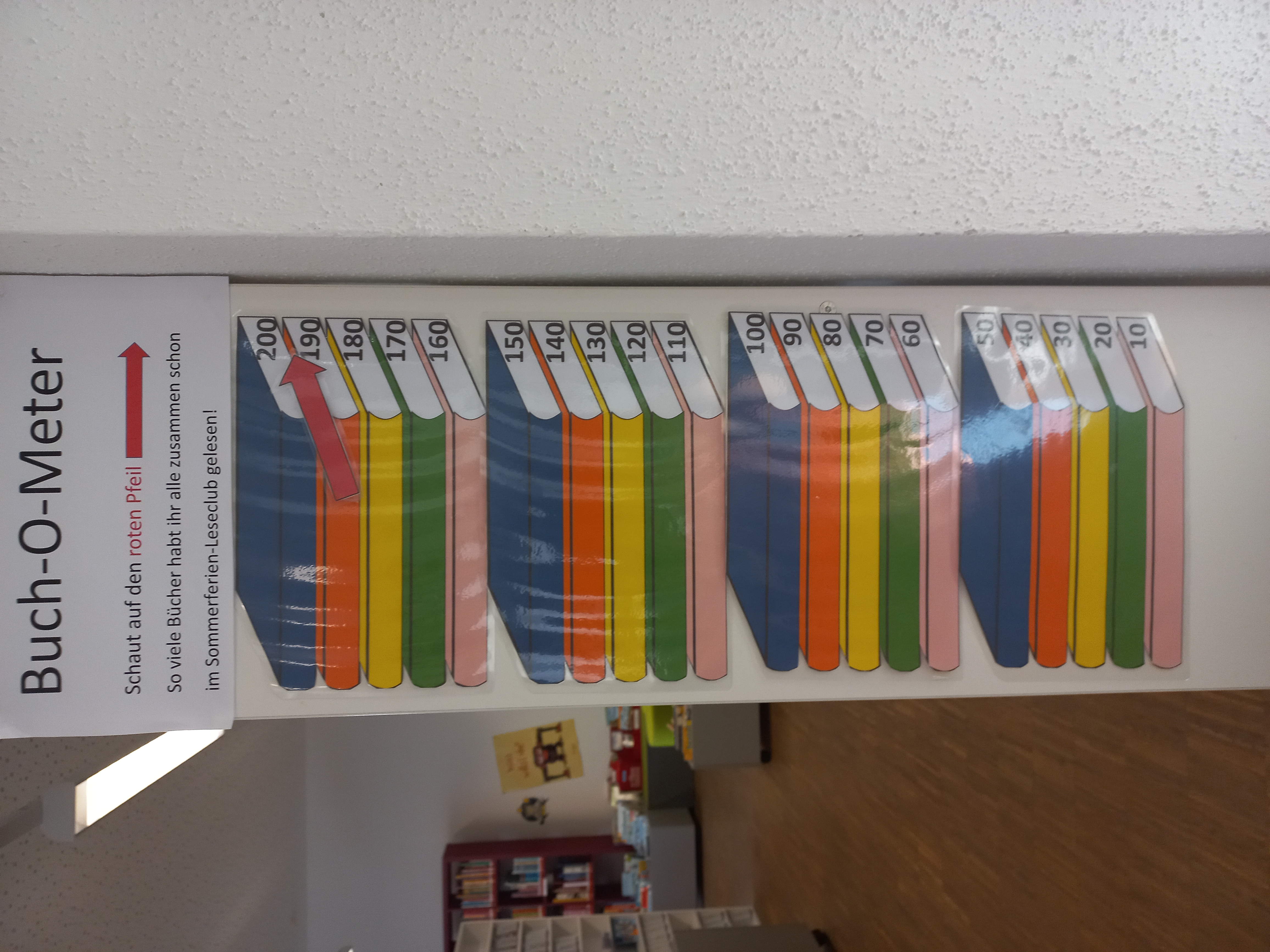 Halbzeit im Sommerferien-Leseclub in der Bücherei