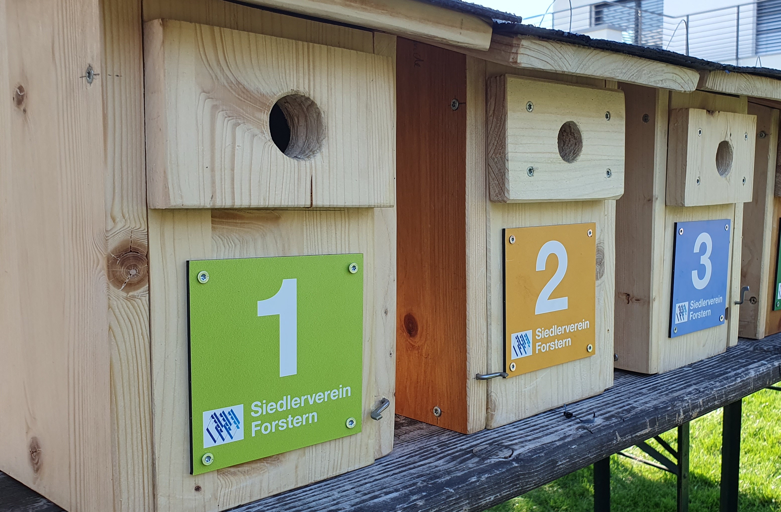 Ferienprogramm Reinigungsaktion Nistkästen