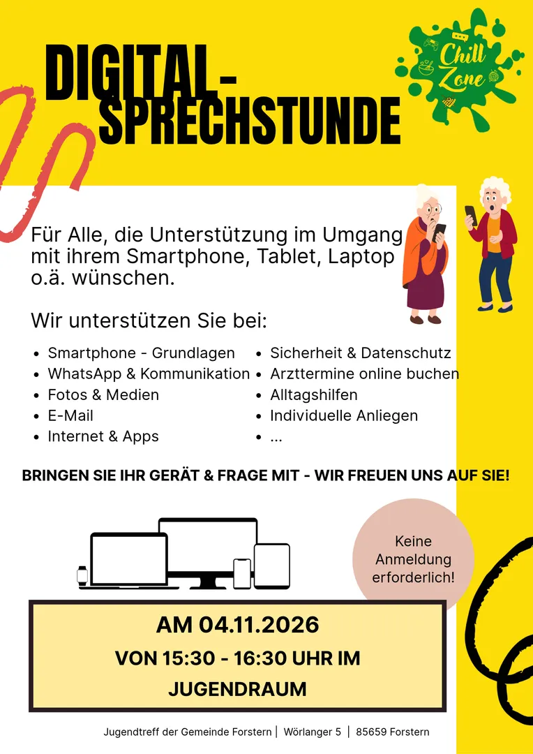 📱💬 Digitale Sprechstunde