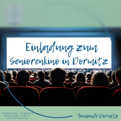 Einladung zum Seniorenkino
