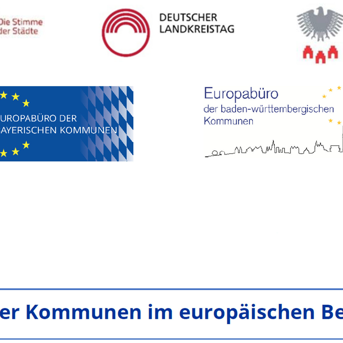 Die Rolle der Kommunen im europäischen Beihilferecht