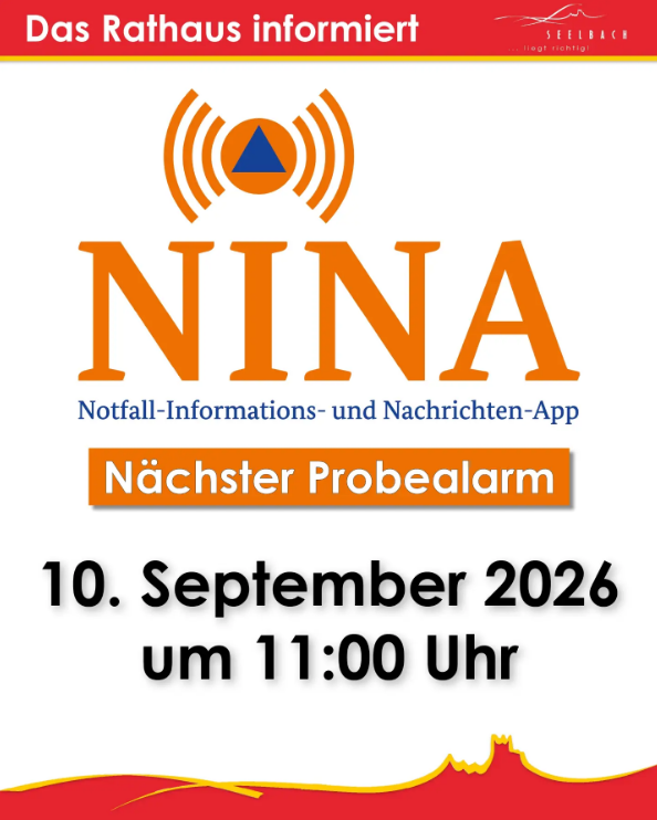 Heute bundesweiter Warntag 🚨