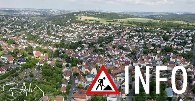 Vollsperrung Pfarrer-Fleckenstein-Straße | Halbseitige Sperrung Hauptstraße