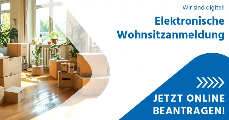 Elektronische Wohnsitzanmeldung - Wohnsitz online anmelden jetzt bequem digital erledigen