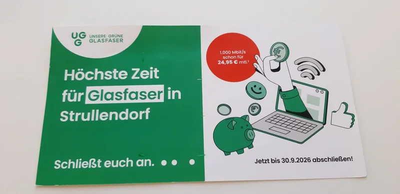 Aus dem Block des Bürgermeisters – Glasfaser-„ausbau“ – Nächste Informationen zur Fortsetzung des Ausbaus – Wichtig !