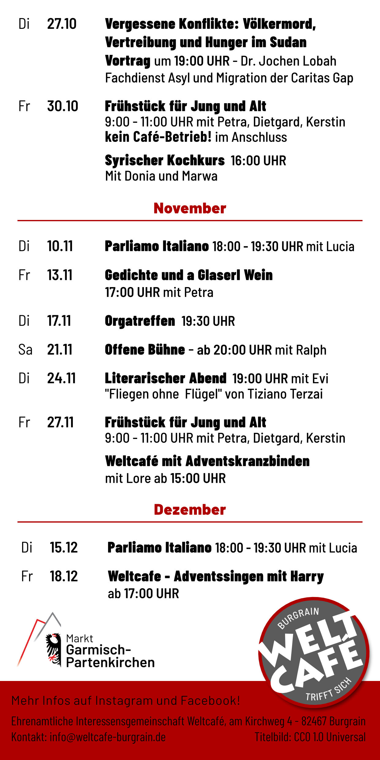 Neues Programm