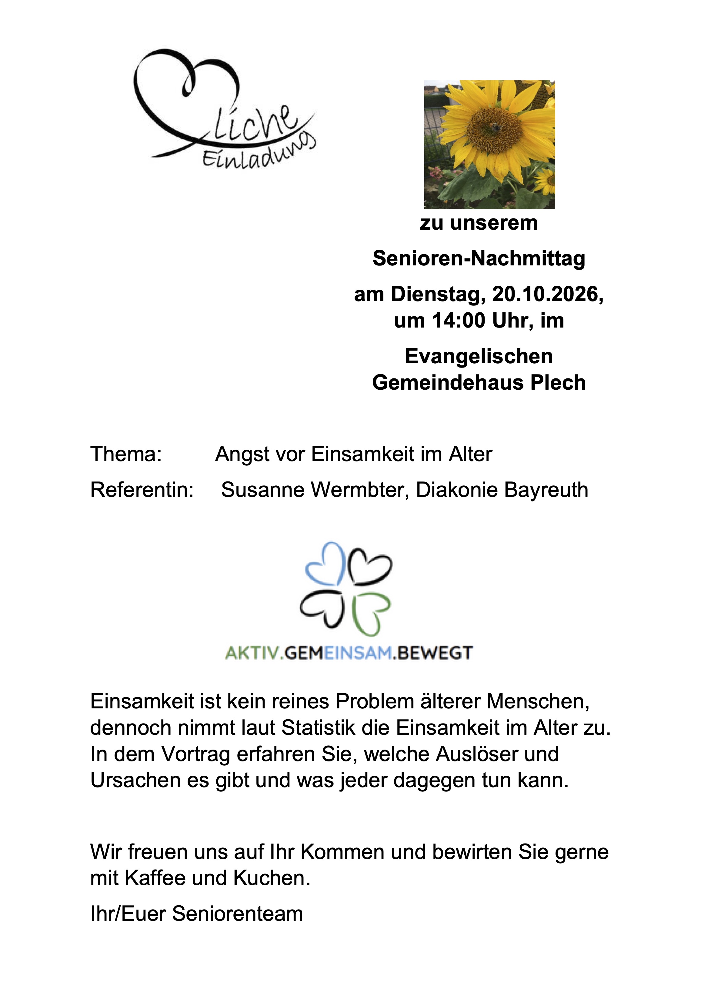 Seniorennachmittag 