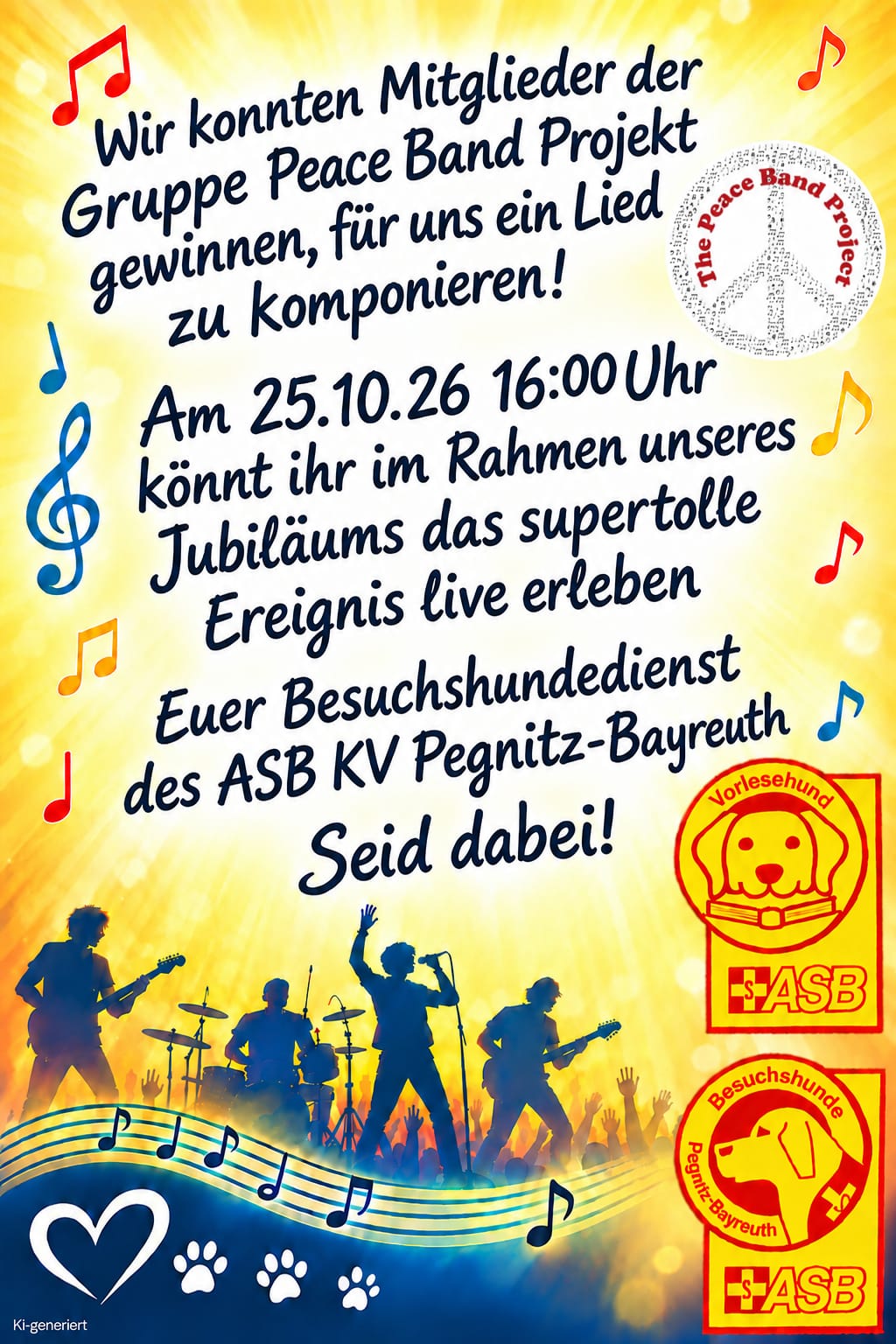 10-jähriges Jubiläum Besuchshundedienst in Pegnitz