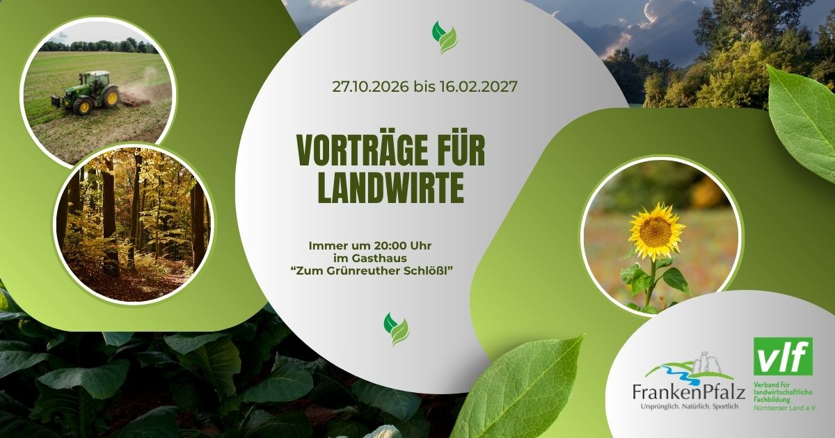 Vorträge für Land- und Forstwirte