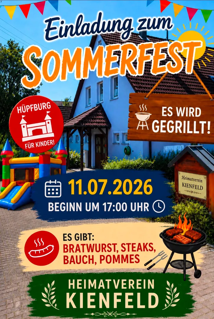 Sommerfest des Heimatverein Kienfeld