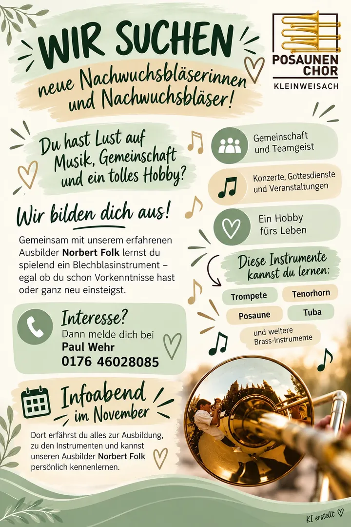 Nachwuchsbläserausbildung
