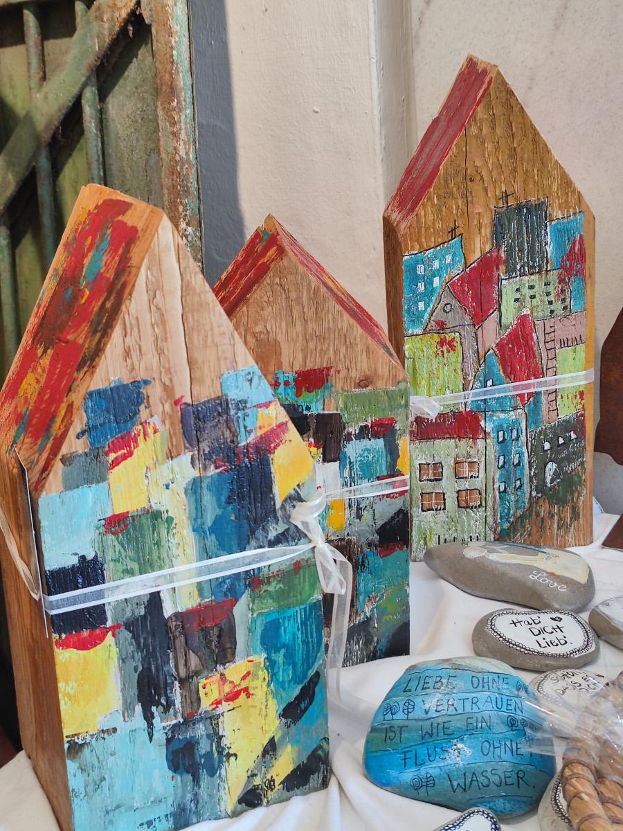 Sonderausstellung: Im Dialog - Malerei, Holz & Keramik