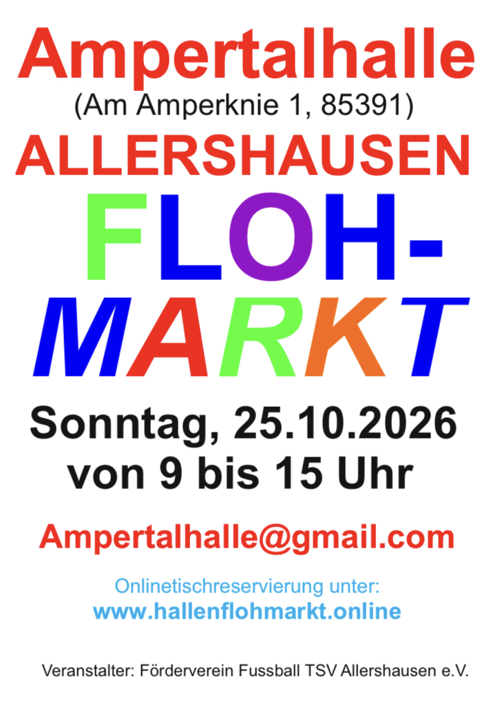 Hallenflohmarkt