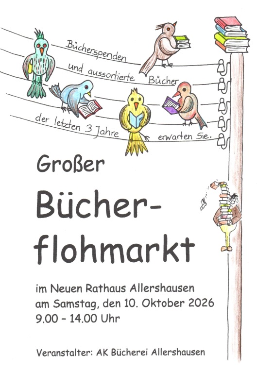 Bücher-Flohmarkt