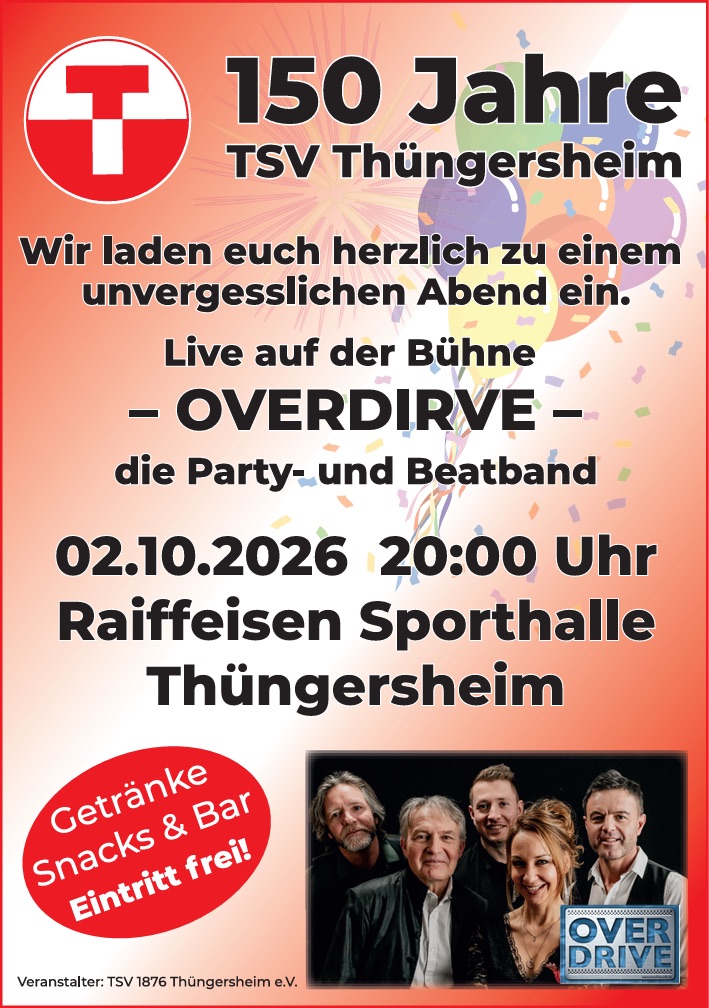 🎉 150 Jahre TSV Thüngersheim 🎉