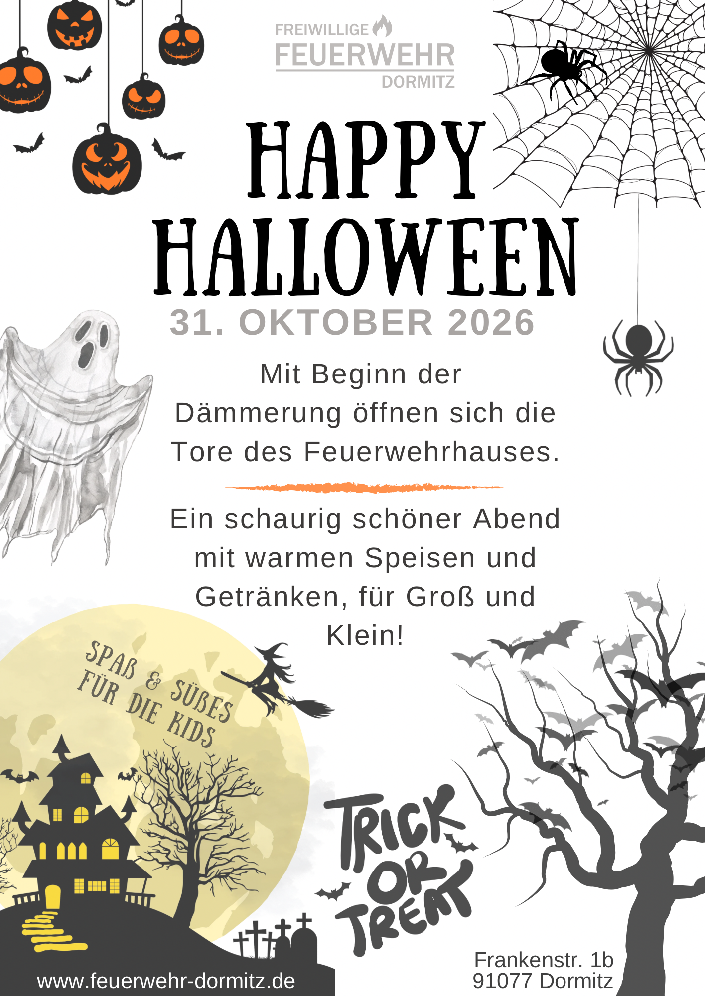  🎃 Halloween bei der Feuerwehr Dormitz 👻