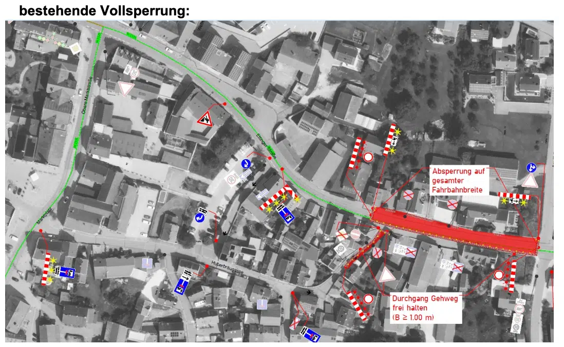 Vollsperrung der Ettinger Straße (Erweiterung)