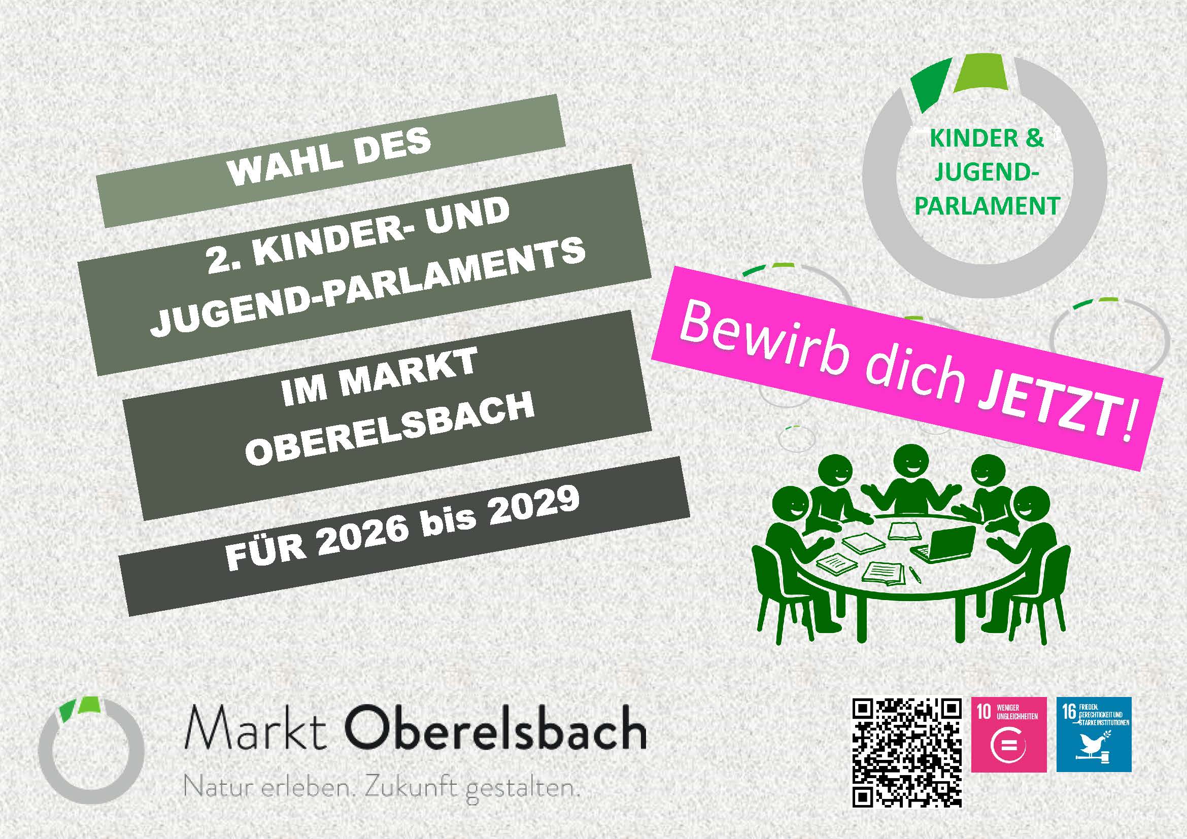 Mach mit im Kinder- und Jugendparlament