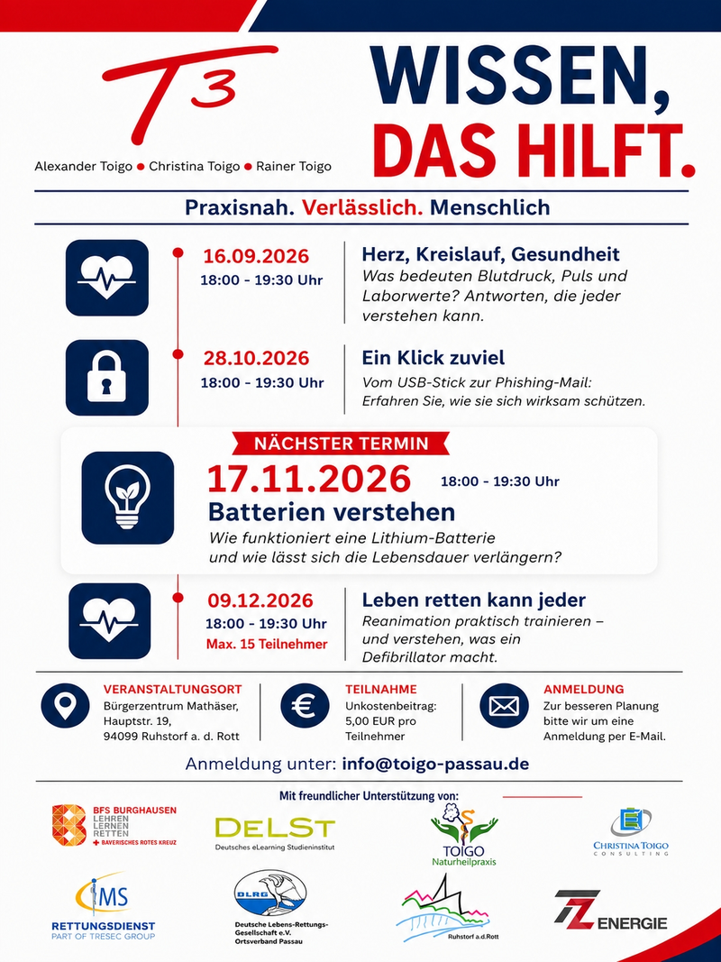 Batterien verstehen - Wissen, das hilft