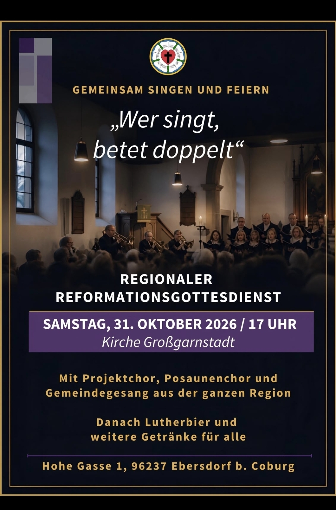 Regionaler Reformationsgottesdienst 