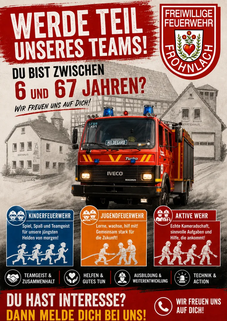 Wir suchen dich 