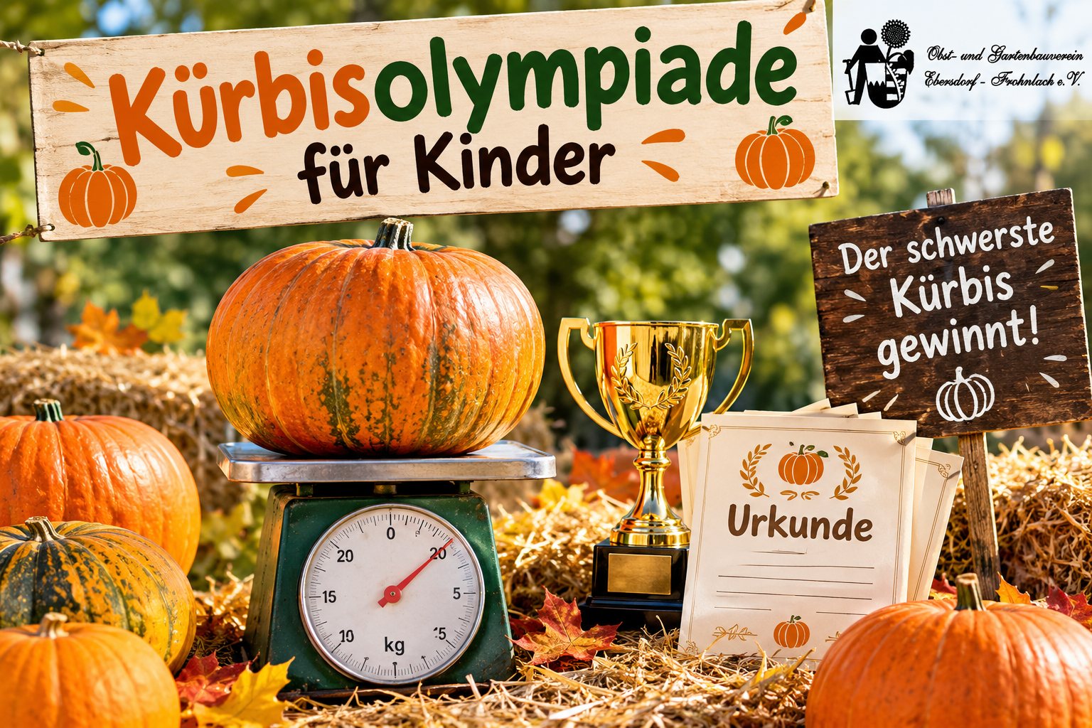 Kürbis-Wettbewerb am Kirchweihmarkt