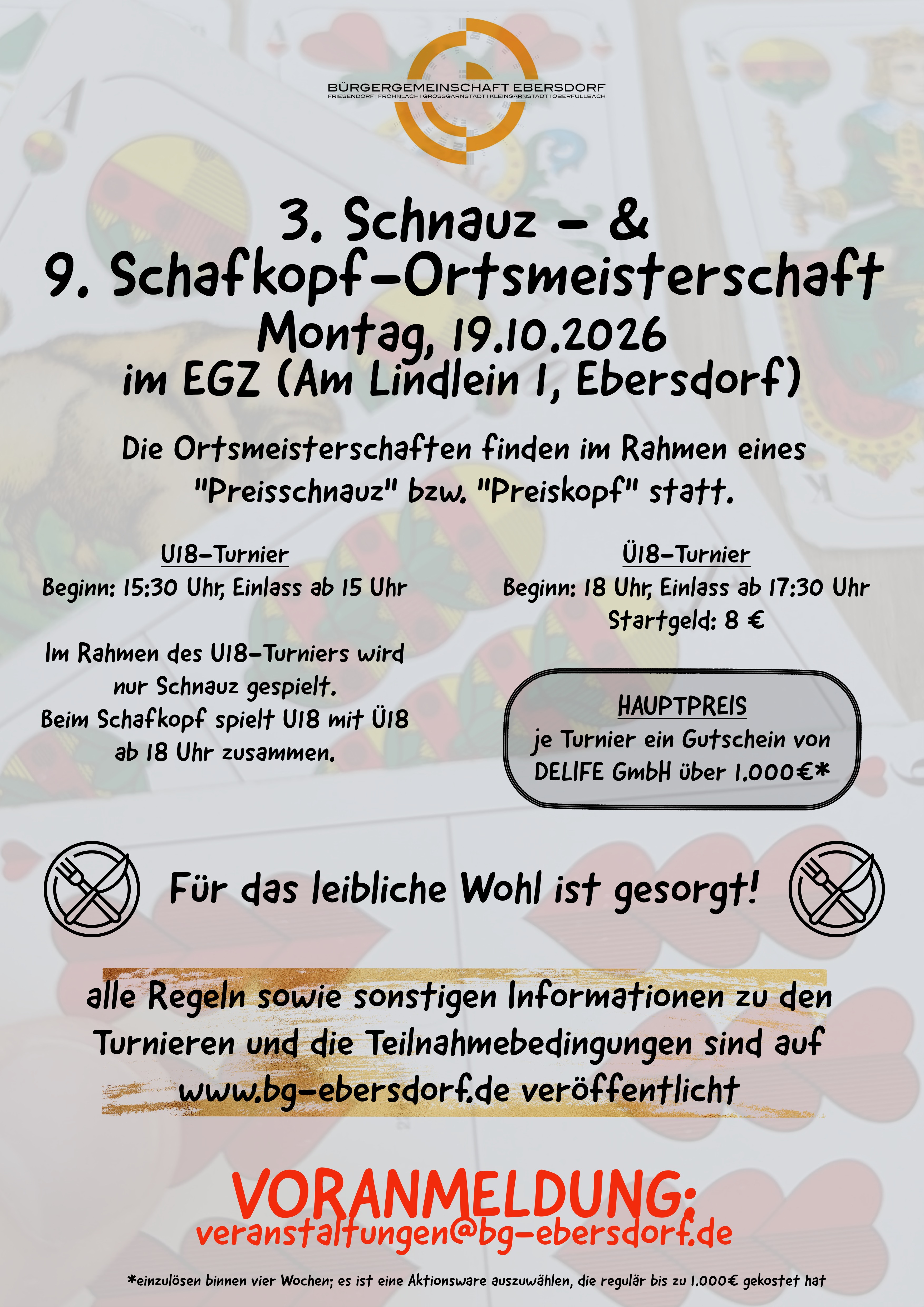 Schafkopf- und Schnauz-Ortsmeisterschaften