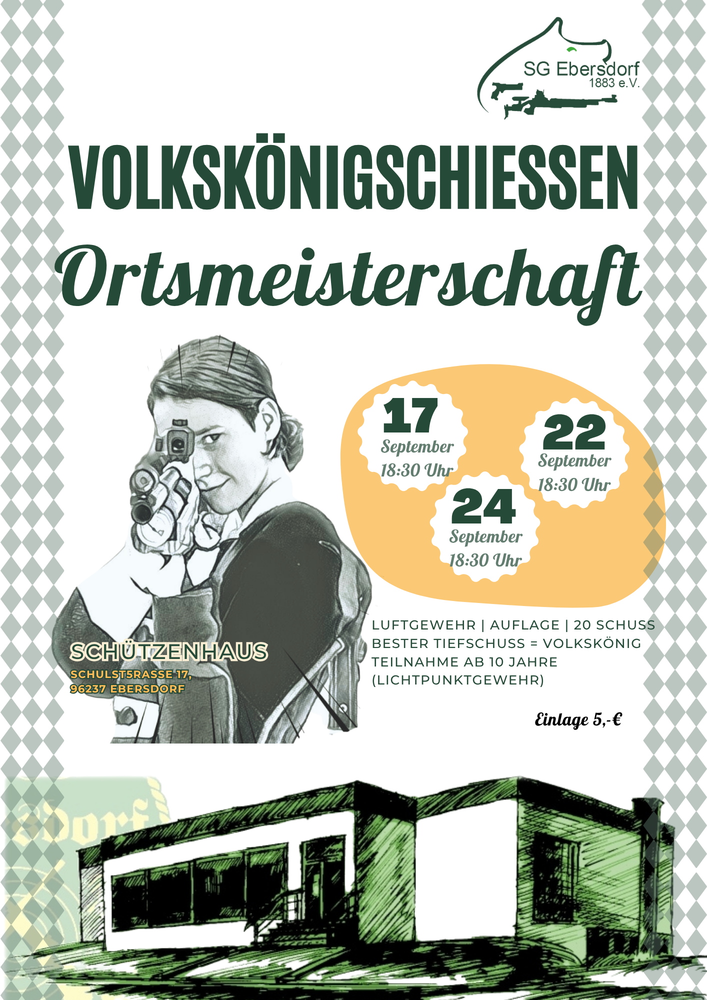 Einladung zum Volkskönig und Jedermannschießen 2026