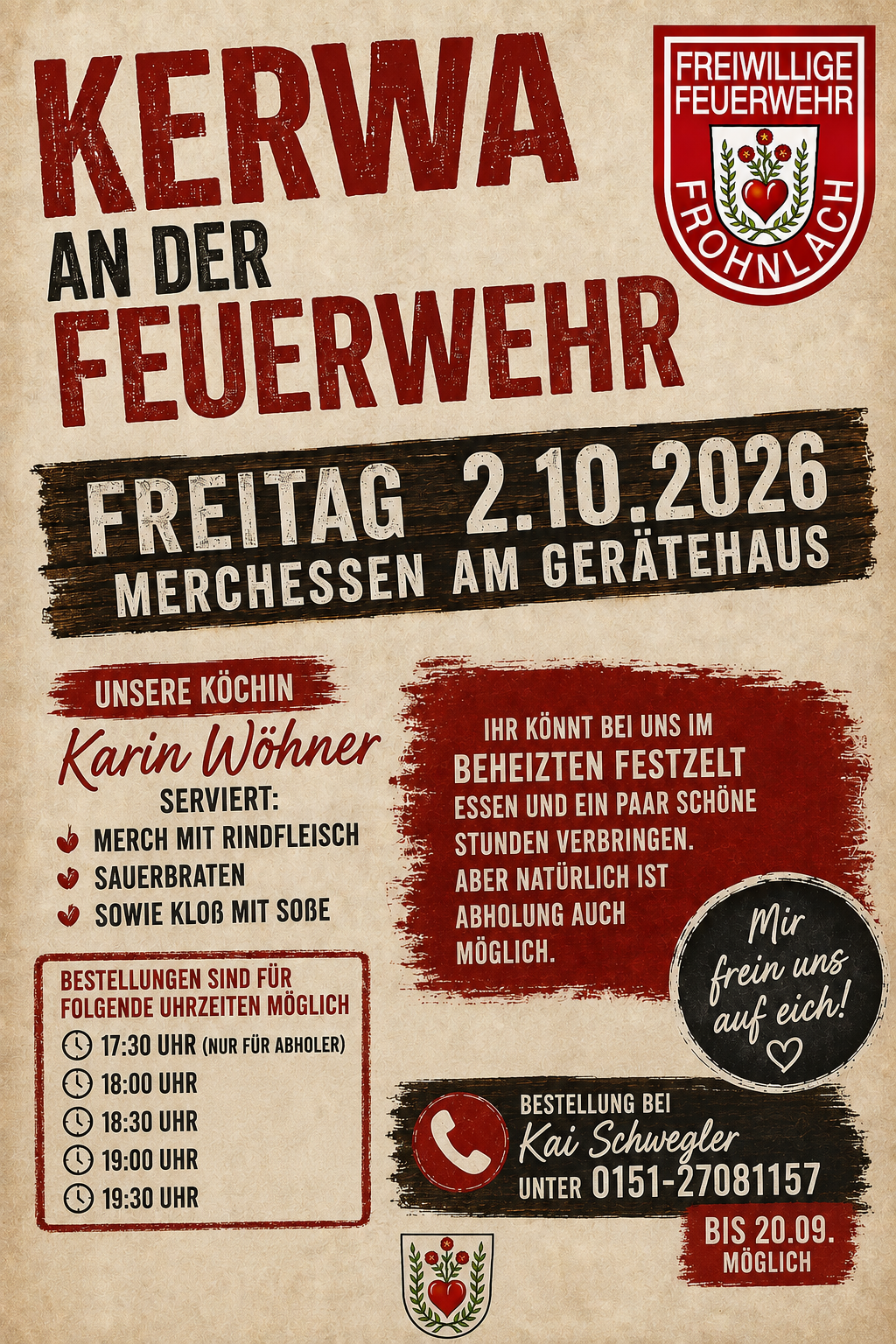 Merchessen an der Feuerwehr
